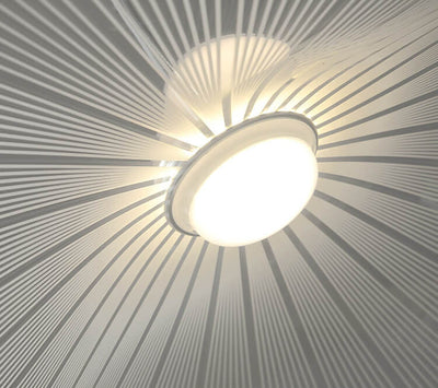 Modern Acrylic Lotus Leaf 1-Light LED Pendant Light