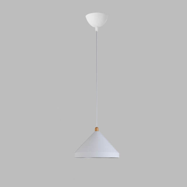 Nordic Simple Cone Shade 1-Light Pendant Light