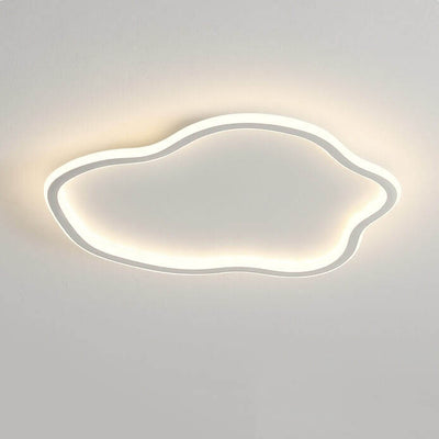 Modern Creative Cloud 1-Light LED Flush Mount Ceiling Light