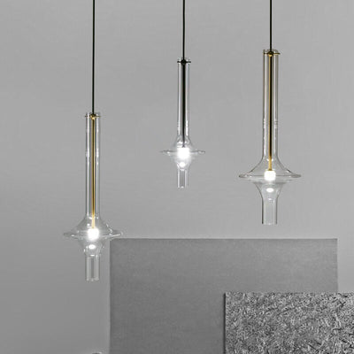 Post-modern Creative Glass 1-Light LED Pendant Light