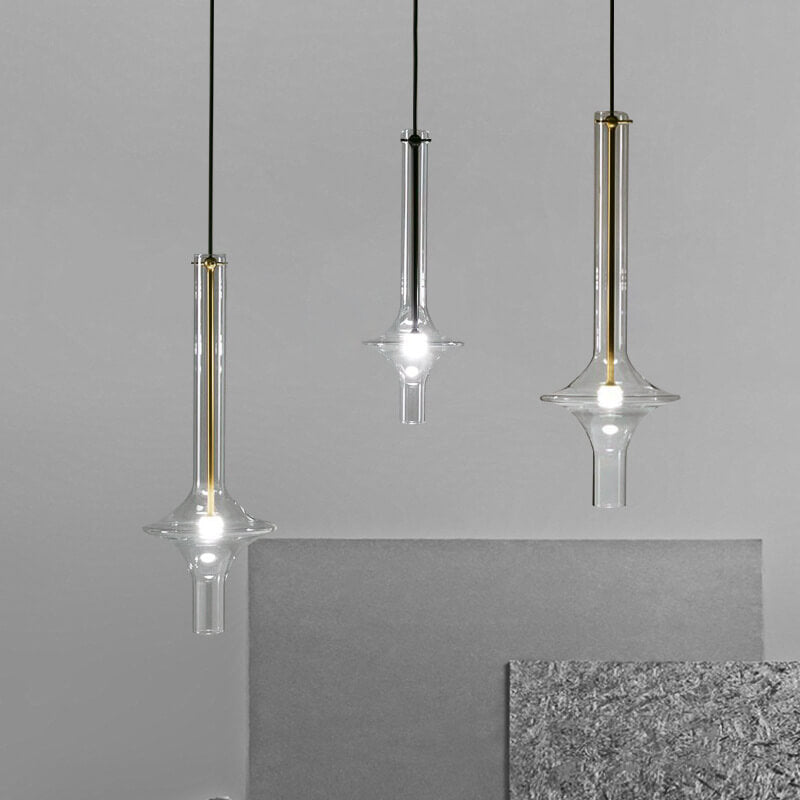 Post-modern Creative Glass 1-Light LED Pendant Light