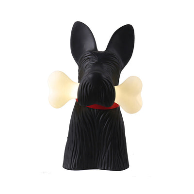 Nordic Cartoon Resin Dog Bone Decorative LED Table Lamp