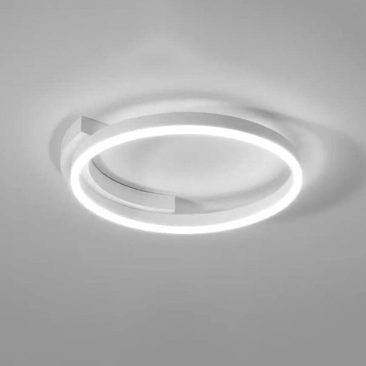 Modern Minimalist Round 1-Light LED Flush Mount Ceiling Light