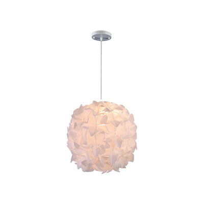 Moderne, minimalistische Acryl Flower Globe 1-Licht-Pendelleuchte