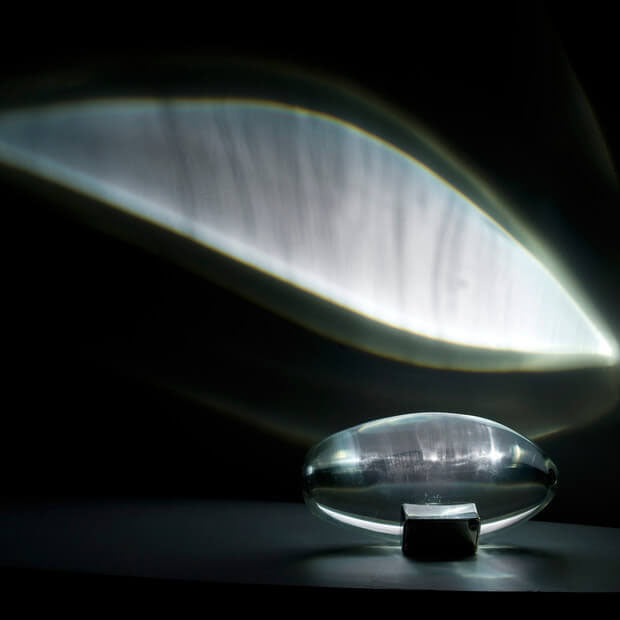 Creative Crystal Angel Eye 1-Light LED Table Lamp