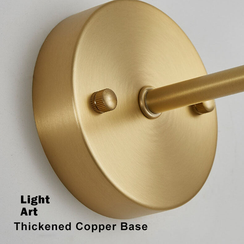 Lampe applique globe 1 lumière en verre moderne 