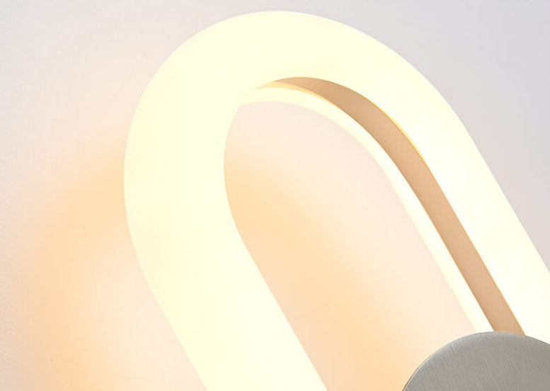 مصابيح حائط LED بشكل بيضاوي حديث وإبداعي بمصباح واحد 