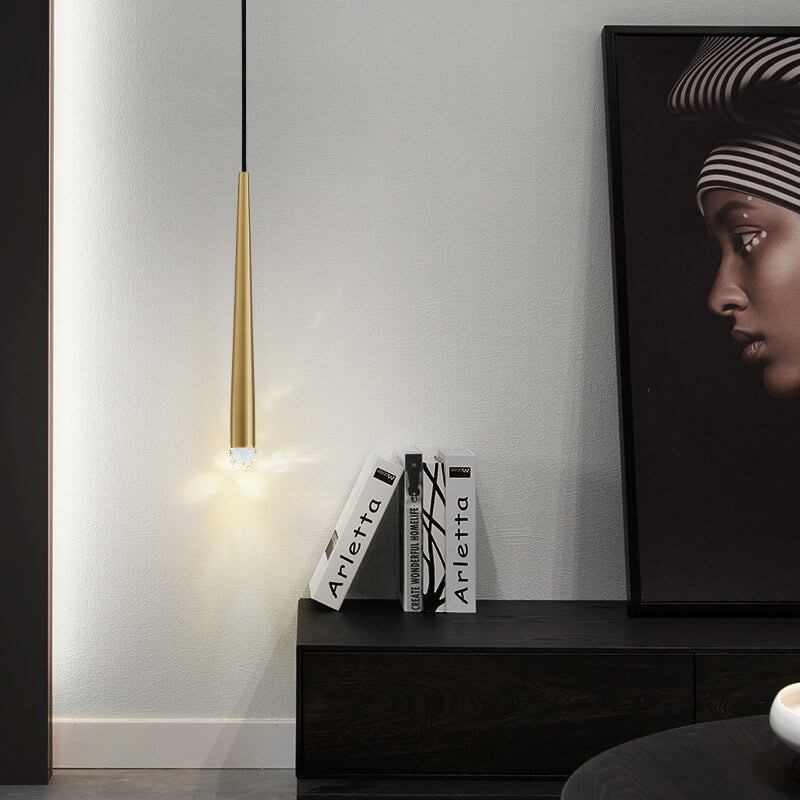 Modern 1-Light Baseball Bat Pendant Light – BulbSquare