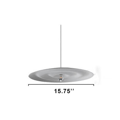 Modern Minimalist Single Dome 1-Light LED Pendant Light