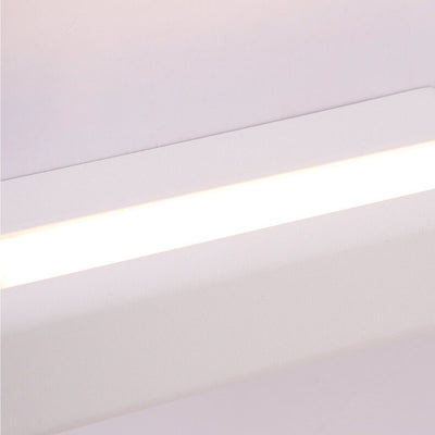 Moderne, einfache, linear rotierende 1-Licht-LED-Wandleuchte aus Metall 
