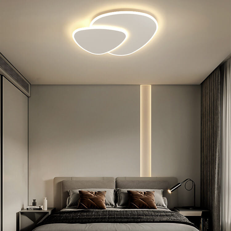 إضاءة LED مثبتة على السقف قابلة للتغيير ذات ضوء واحد بتصميم بسيط مع لون أبيض قابل للتعديل 
