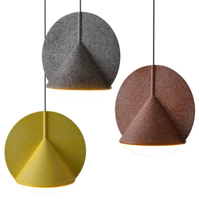 Modern Resin Colorful Round Shape 1-Light LED Pendant Light