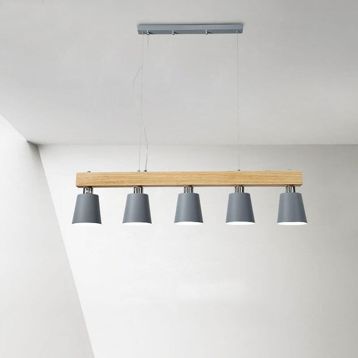 Moderne hölzerne nordische Fass 3/5-Licht 