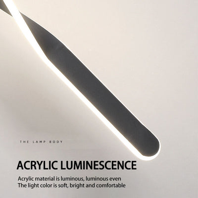 Modern Simple Line 1-Light LED Pendant Light