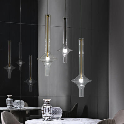 Post-modern Creative Glass 1-Light LED Pendant Light