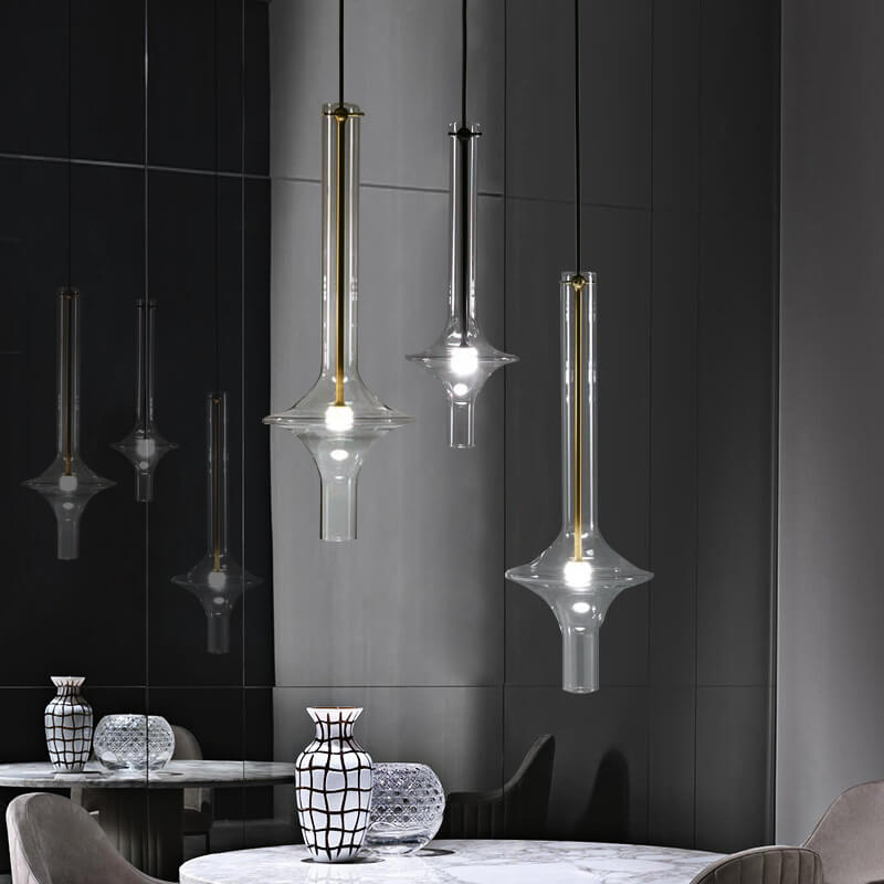 Post-modern Creative Glass 1-Light LED Pendant Light