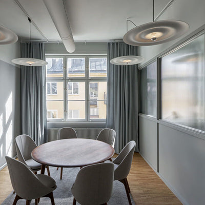 Modern Minimalist Single Dome 1-Light LED Pendant Light