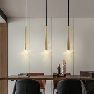 Modern 1-Light Baseball Bat Pendant Light