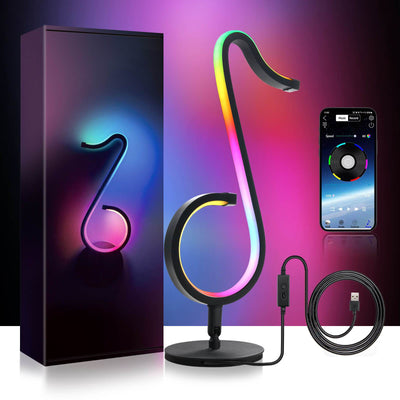 مصباح طاولة ضوء ليلي USB RGB من كرياتيف نوت 