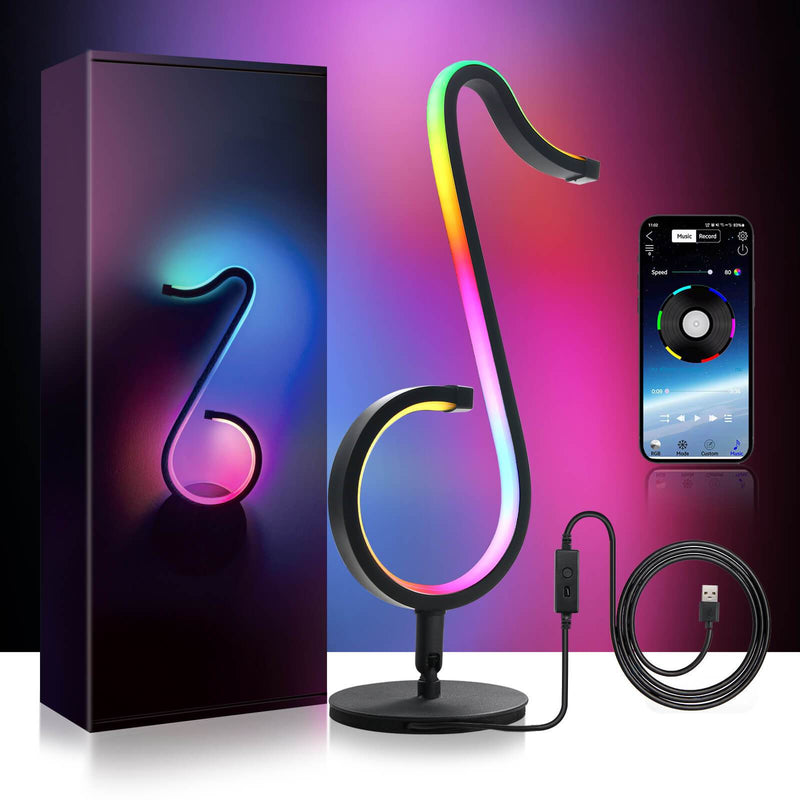 مصباح طاولة ضوء ليلي USB RGB من كرياتيف نوت 