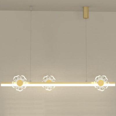 Modern Acrylic Butterfly Light Bar LED Pendant Light