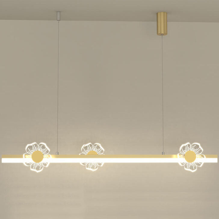 Modern Acrylic Butterfly Light Bar LED Pendant Light