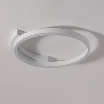 Modern Minimalist Round 1-Light LED Flush Mount Ceiling Light