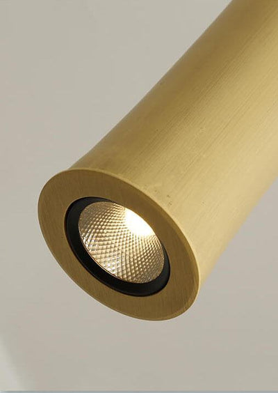 Bamboo Long Tube 1-Light LED Zen-Pendelleuchte 