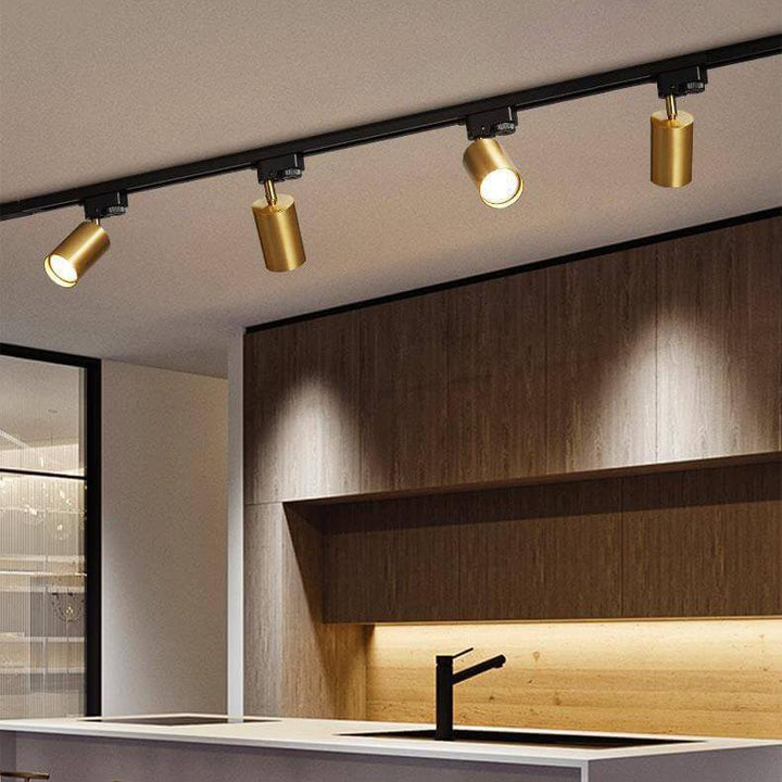 Moderne Röhren-Track-Beleuchtung 3/4/5 Licht LED-Deckenleuchte 