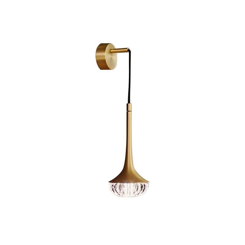 Post-modern Creative Horn Shape 1-Light Wall Sconce Lamp