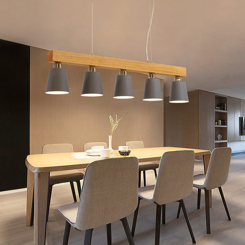 Moderne hölzerne nordische Fass 3/5-Licht 