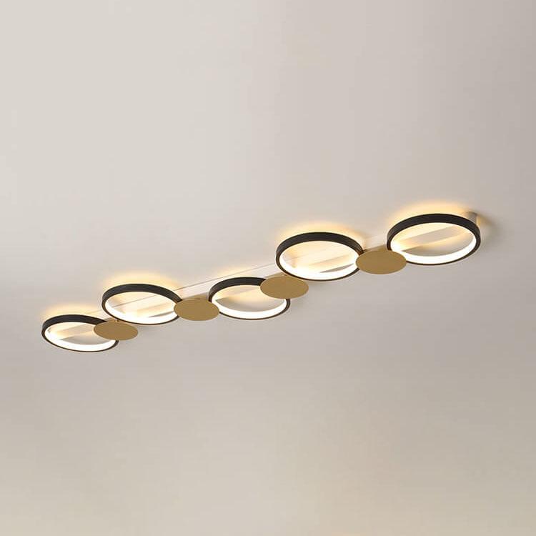 Moderne runde LED 3/4/5 Licht LED Deckenleuchte 
