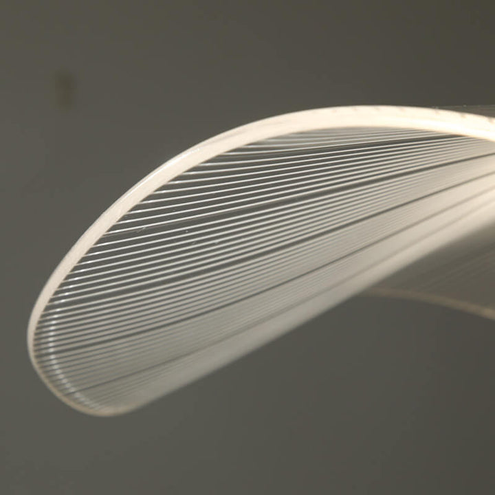 Moderne Acryl Lotusblatt 1-Licht LED Pendelleuchte 