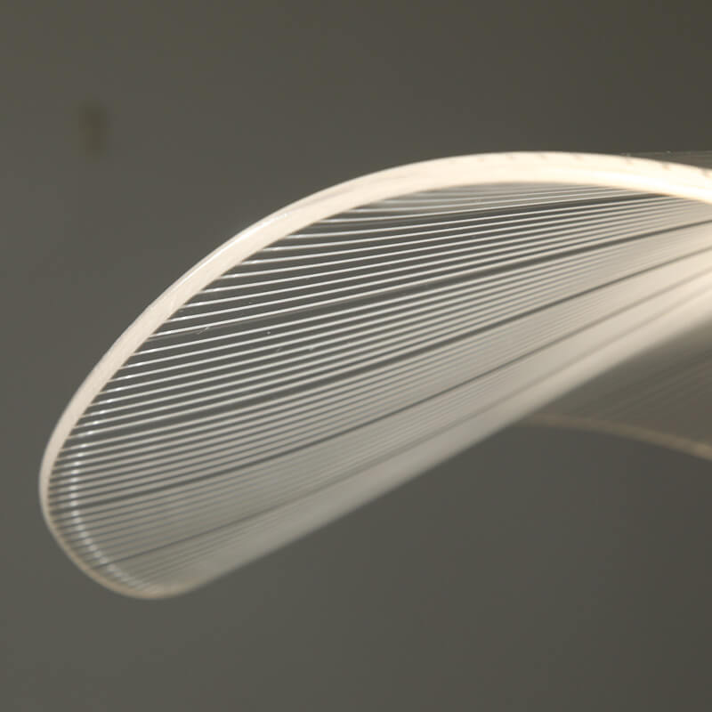 Modern Acrylic Lotus Leaf 1-Light LED Pendant Light