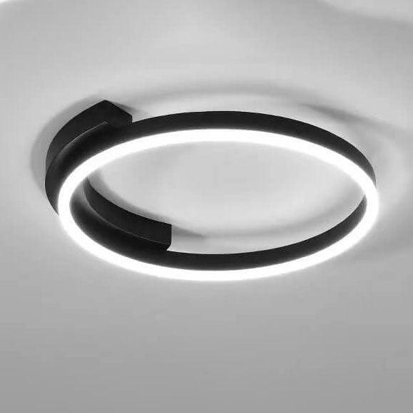 Modern Minimalist Round 1-Light LED Flush Mount Ceiling Light