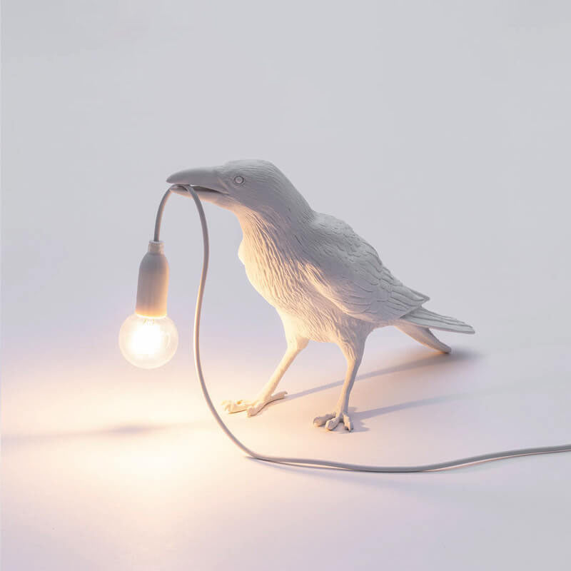 Creative Bird Resin 1 Light Table Lamps