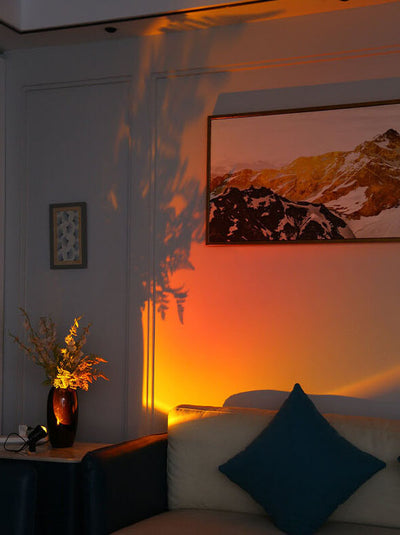 Sunset Lamp Vibes Sunset Projektionslampe Drehbare Tischlampe 