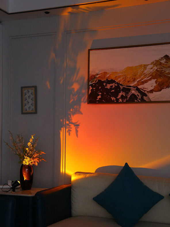 Sunset Lamp Vibes Sunset Projection Lamp Rotatable Table Lamp