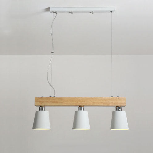 Modern Wooden Nordic Barrel 3/5-Light