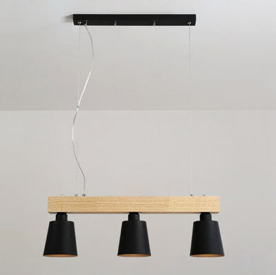 Modern Wooden Nordic Barrel 3/5-Light