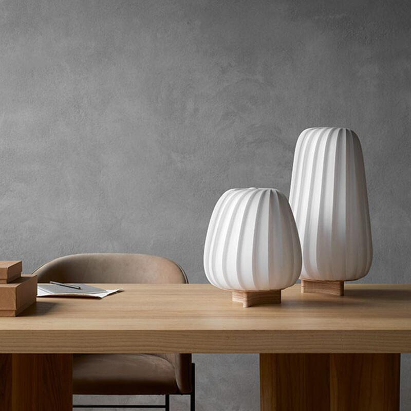 Modern Fabric 1-Light Globe LED Table Lamps