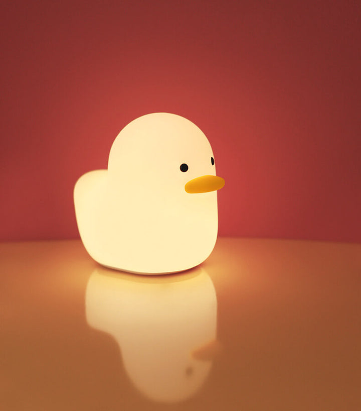 Lampe de Table Décorative LED Pat Canard Mignon Veilleuse 