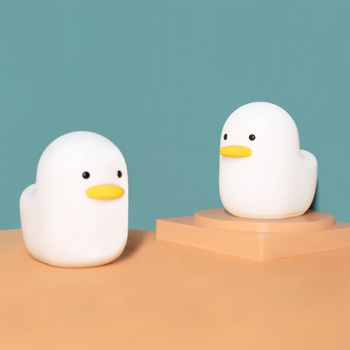 Lampe de Table Décorative LED Pat Canard Mignon Veilleuse 
