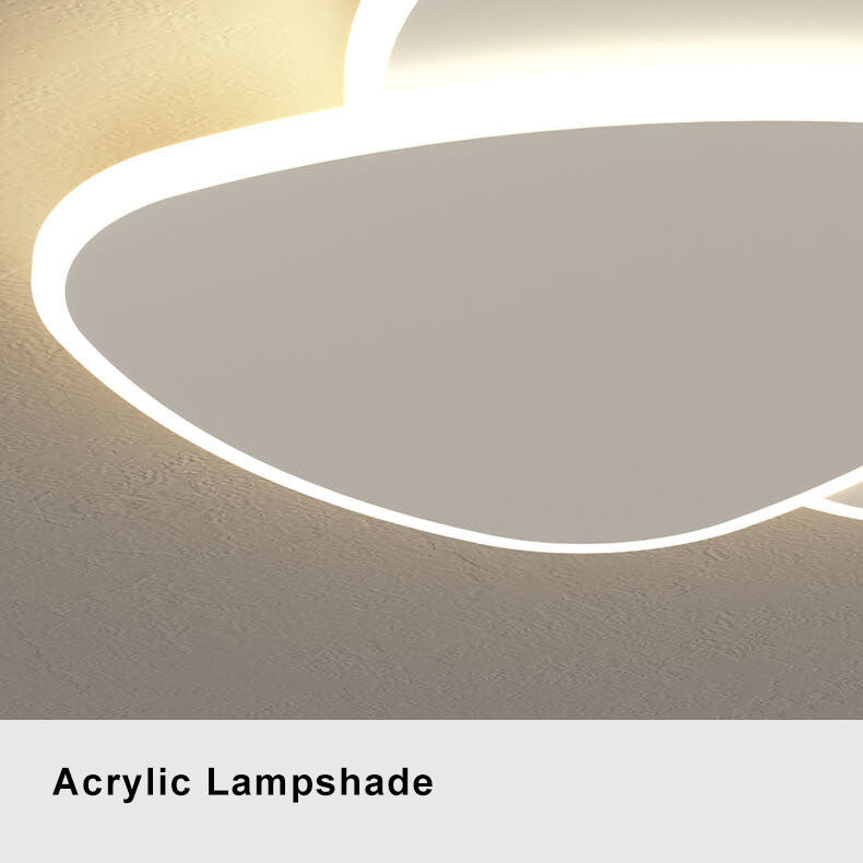 إضاءة LED مثبتة على السقف قابلة للتغيير ذات ضوء واحد بتصميم بسيط مع لون أبيض قابل للتعديل 