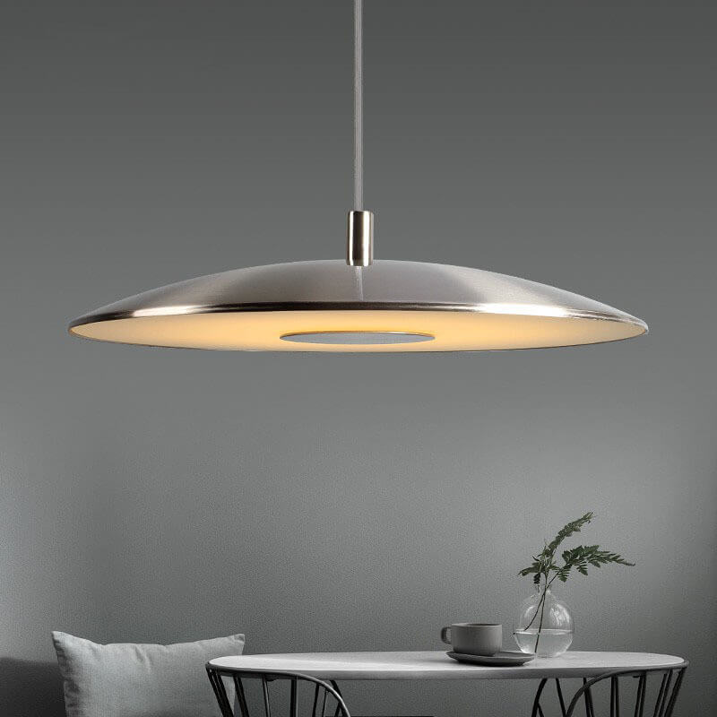 Lámpara colgante LED de 1 luz con forma de OVNI redondo nórdico 