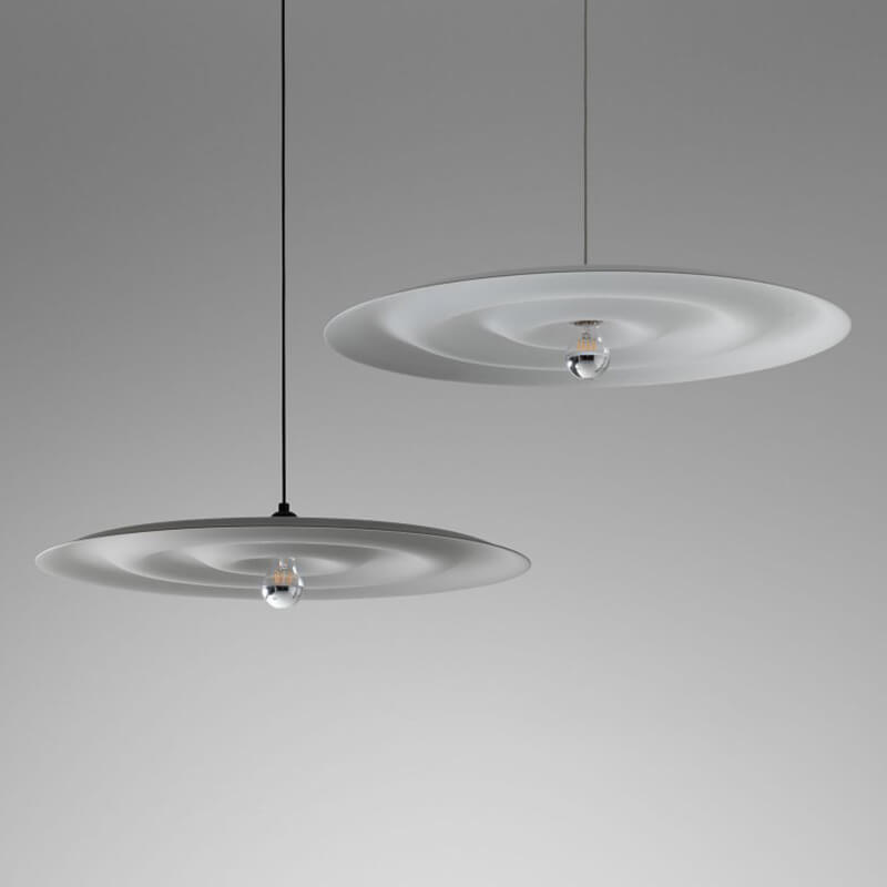 Modern Minimalist Single Dome 1-Light LED Pendant Light