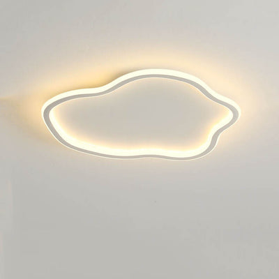 Modern Creative Cloud 1-Light LED Flush Mount Ceiling Light