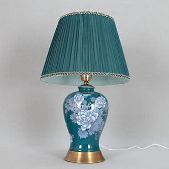 Modern Chinese Ceramic 1-Light Table Lamp
