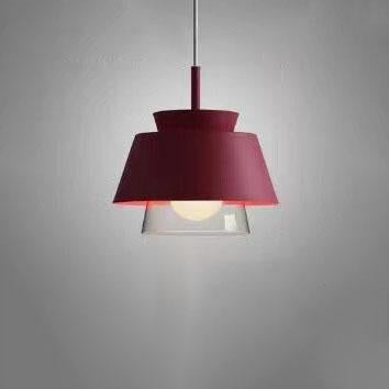 Modern Macarons Cylinder Metal 1-Light Pendant Light