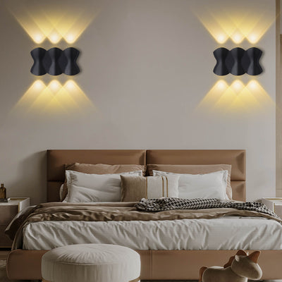 Modern Minimalist Aluminum Waterproof LED Wall Sconce Lamps
